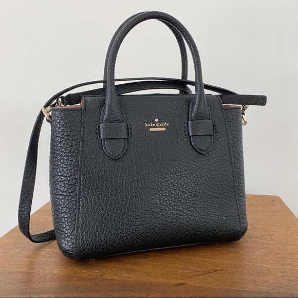 ♠️ Kate Spade ♠ leather crossbody/satchel womens purse handbag - Picture 11 of 13